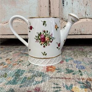 Royal Albert Old Country Roses Watering Can Vase